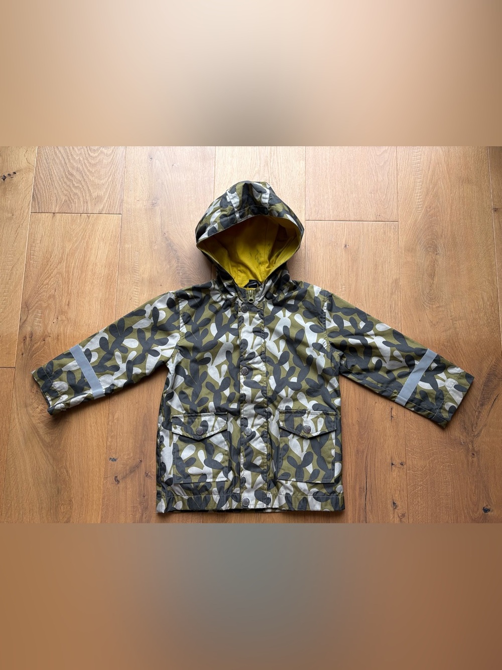 Designer Marimekko Rain Coat Toddler 3Y Green